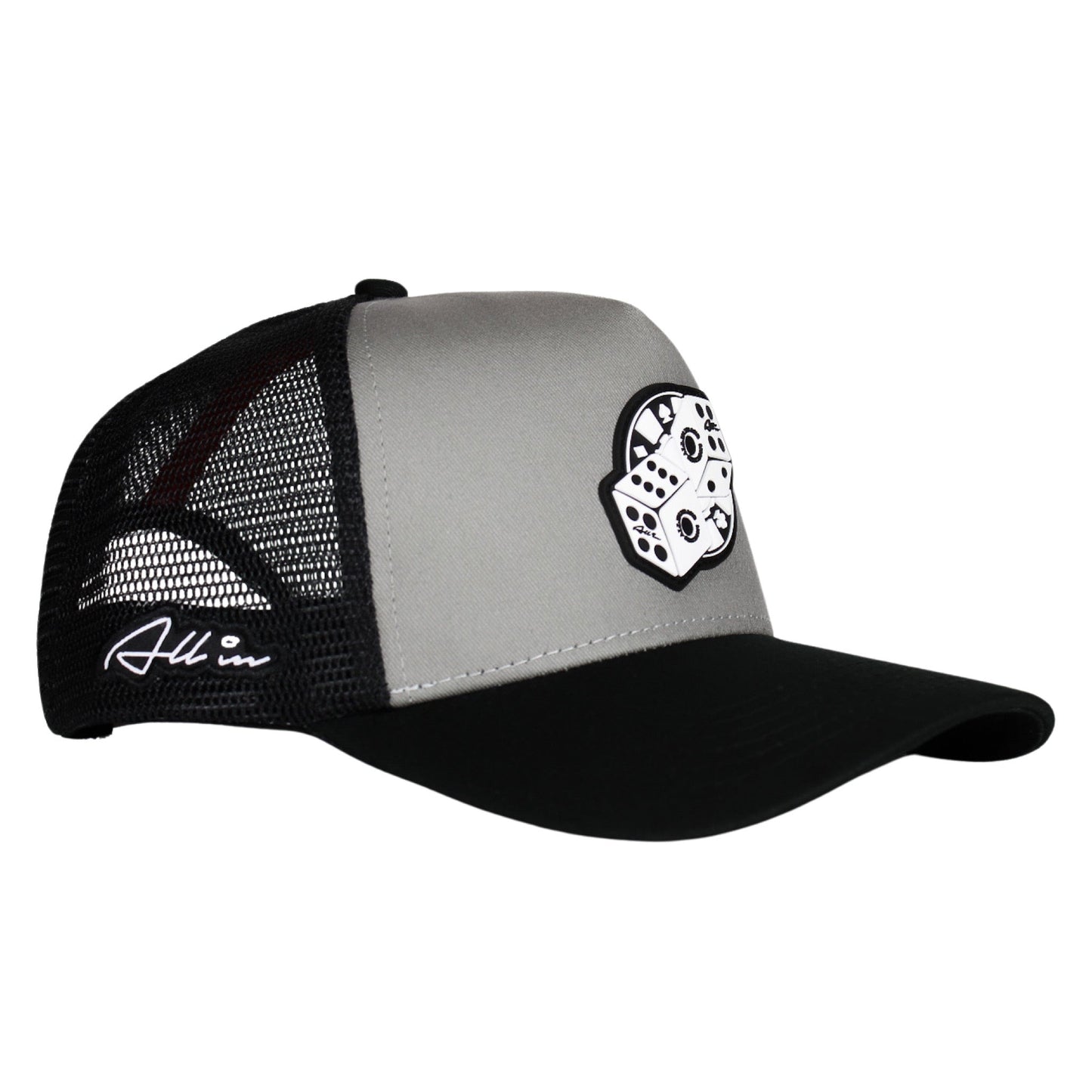 Grey Craps Imp Truckercap