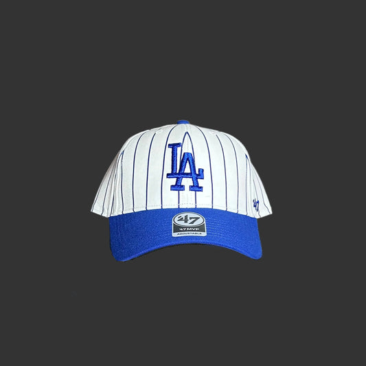 LOS ANGELES DODGERS WHITE PINSTRIPE
