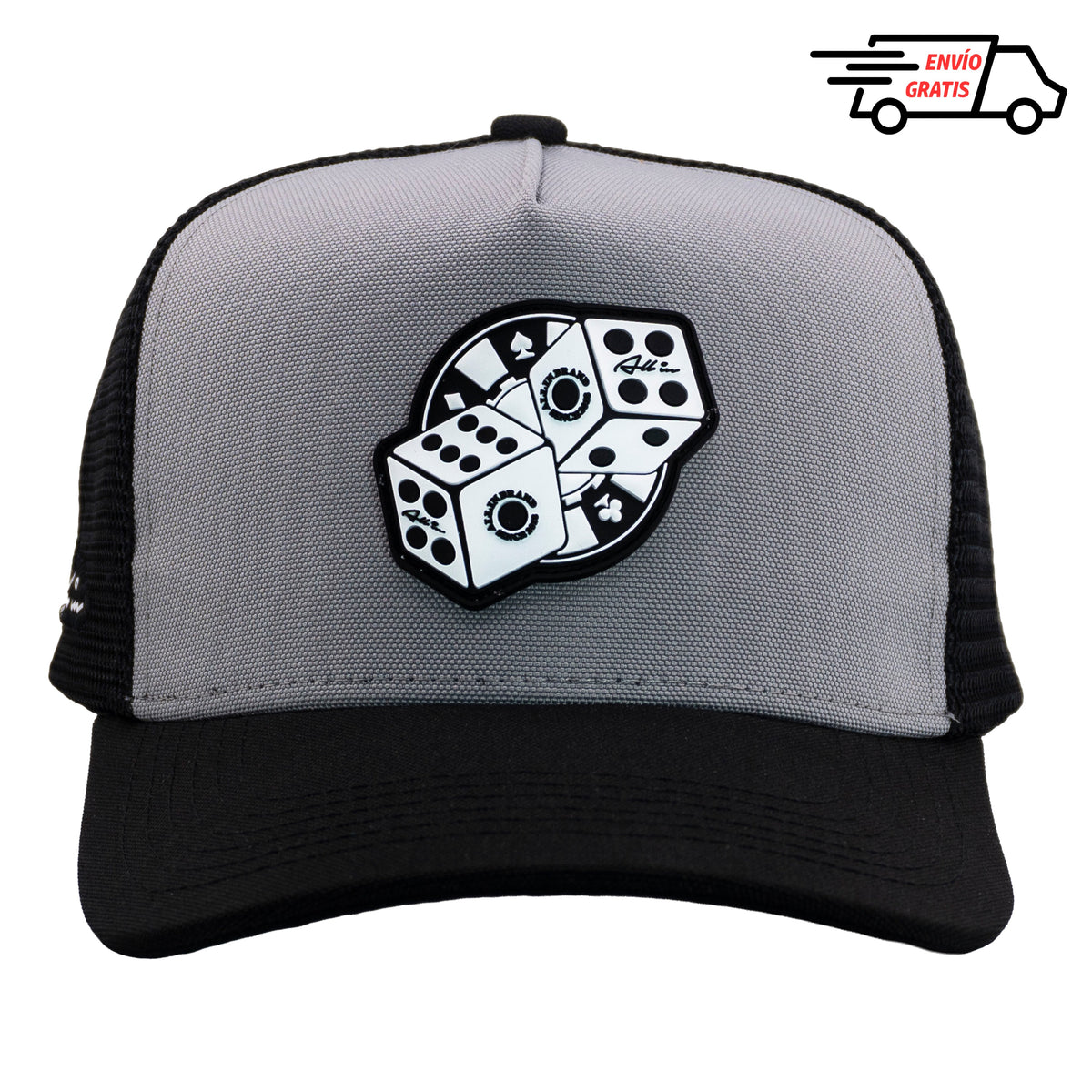 Grey Craps Trucker