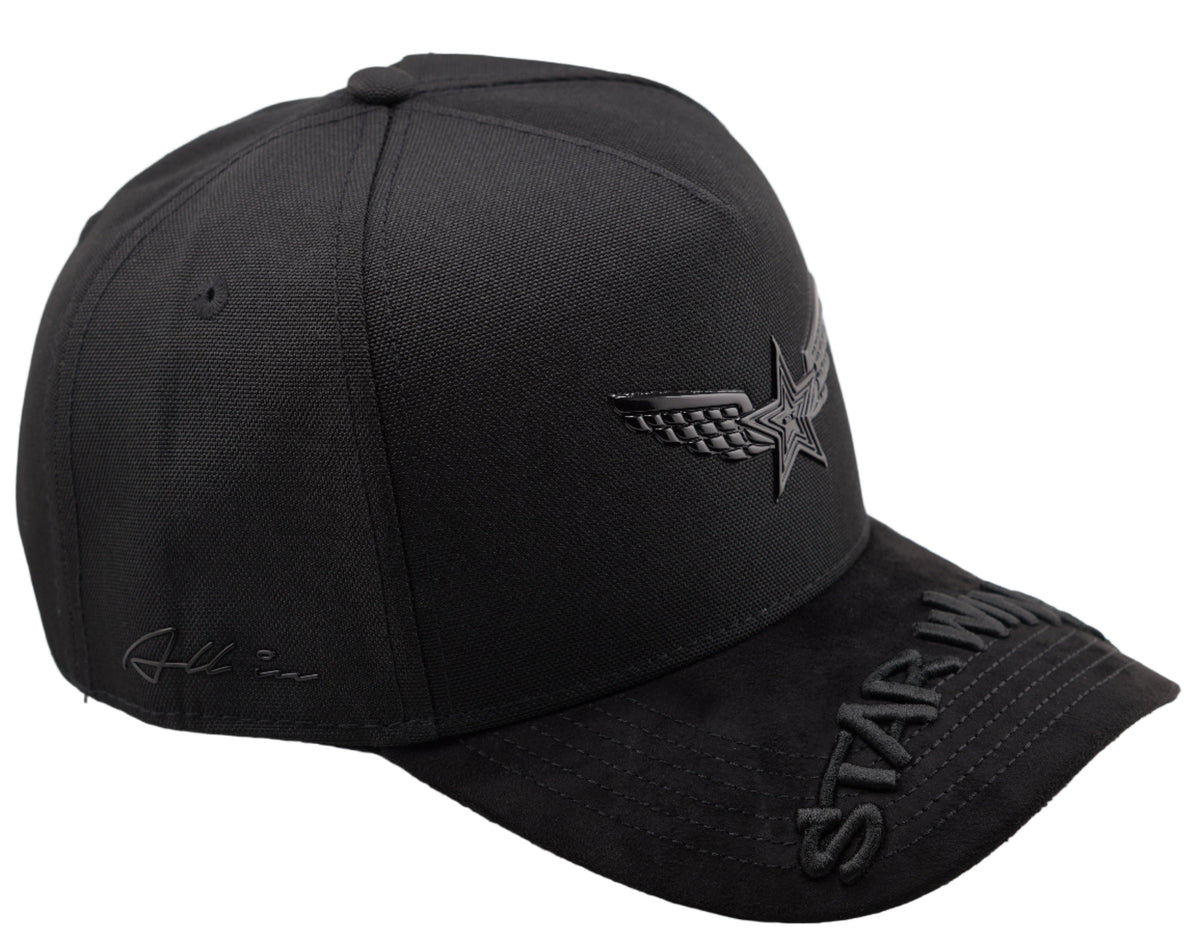 Star Wings Black Snapback