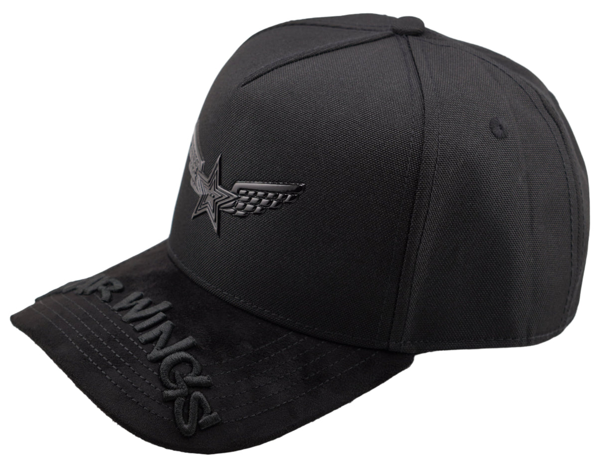 Star Wings Black Snapback
