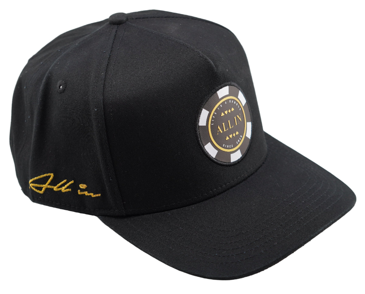 Pilot Black Snapback