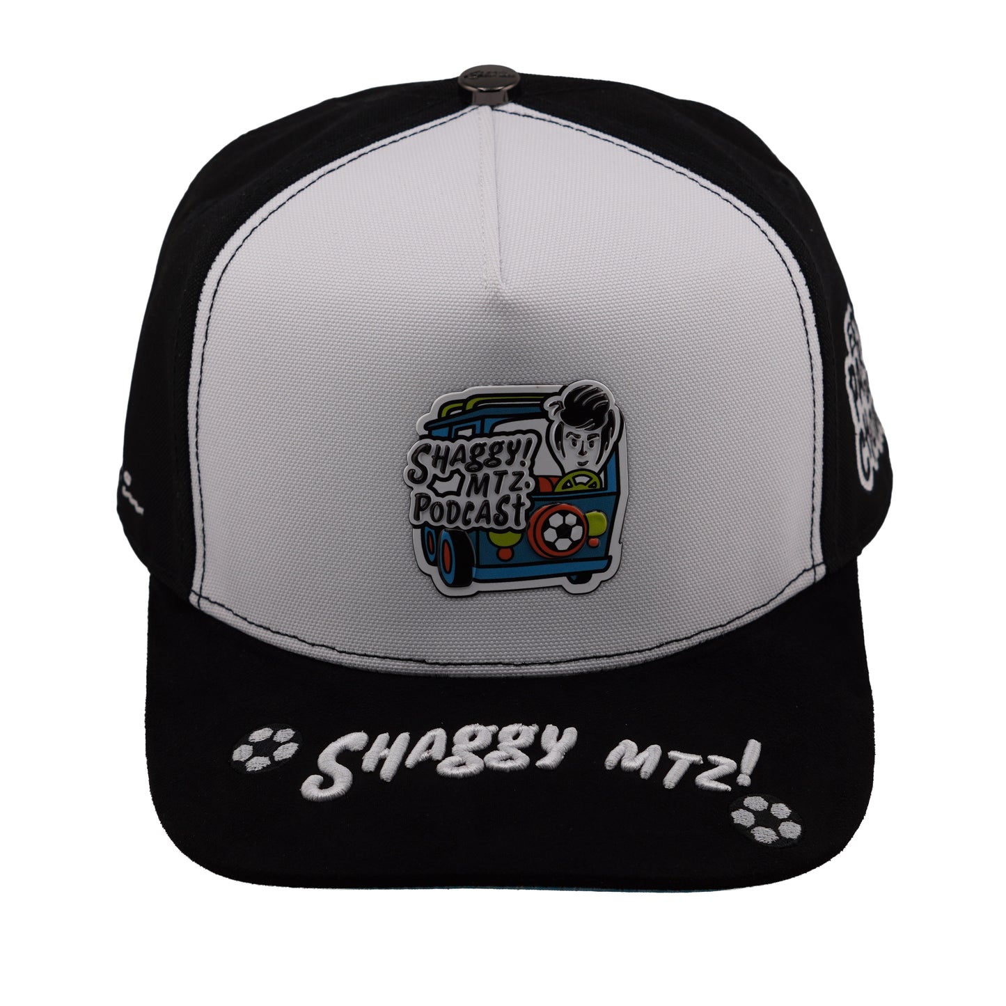 SHAGGY MYSTERI MACHINE BLACK AND WHITE