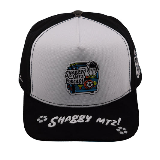 SHAGGY MYSTERI MACHINE BLACK AND WHITE