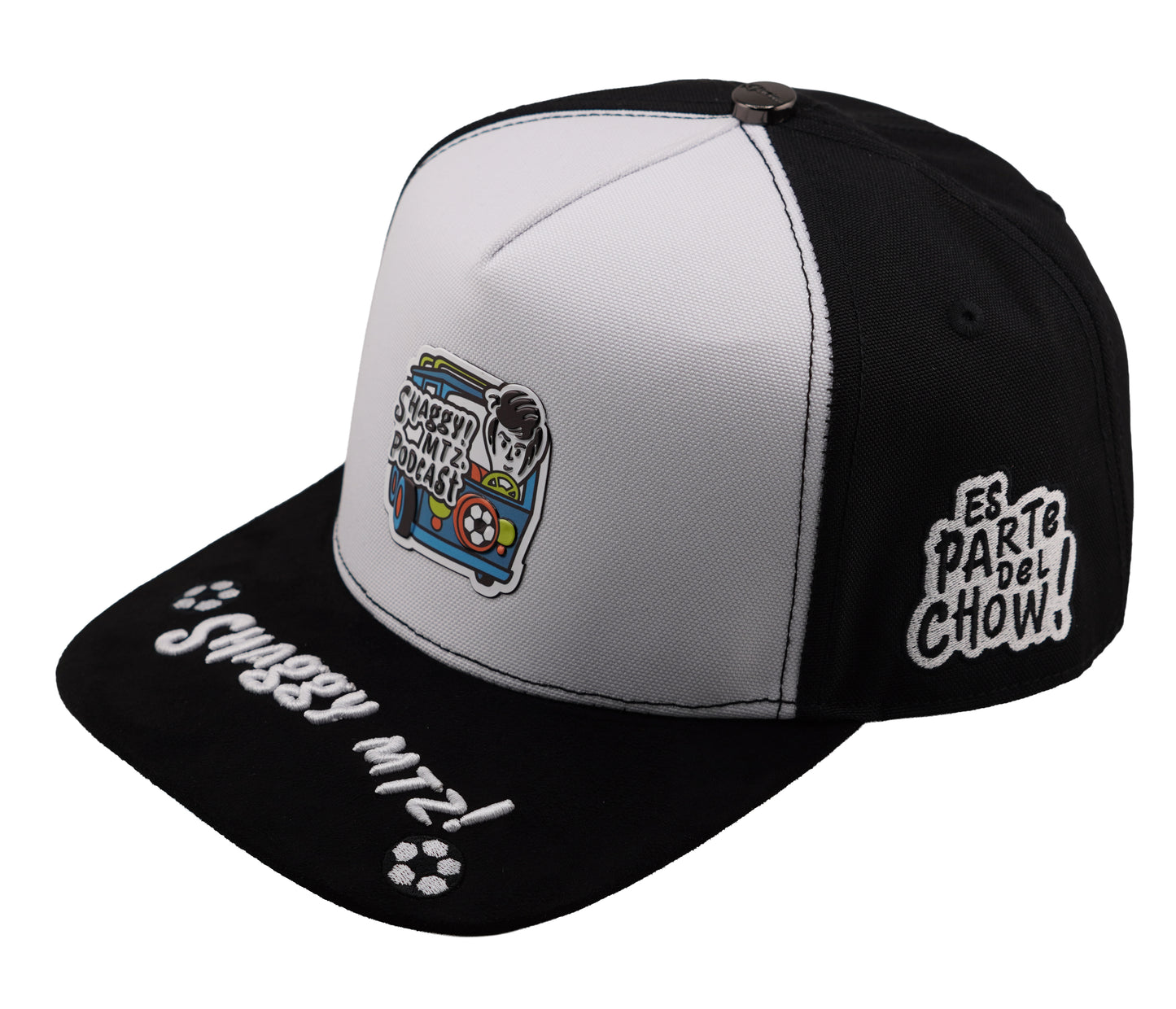 SHAGGY MYSTERI MACHINE BLACK AND WHITE