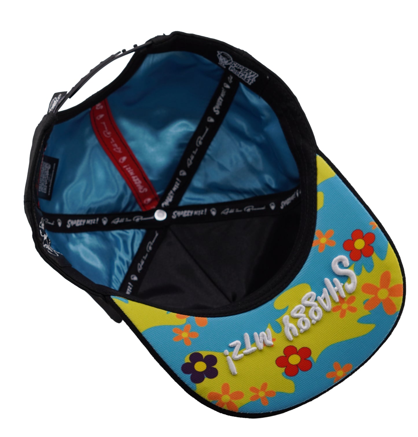 SHAGGY MYSTERI MACHINE BLACK AND WHITE