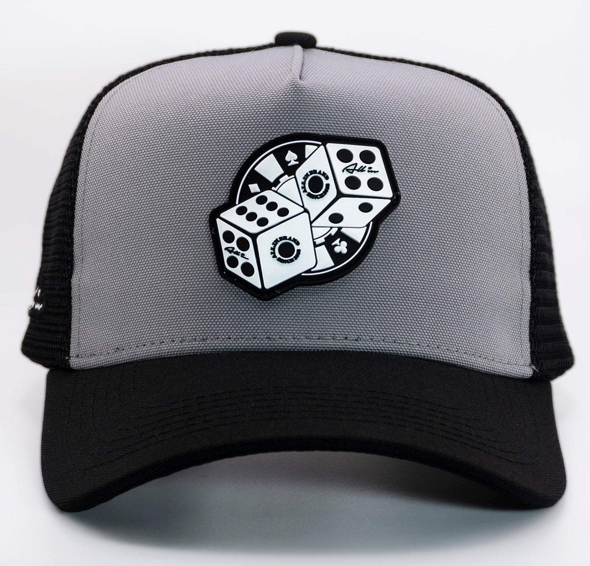 Grey Craps Trucker