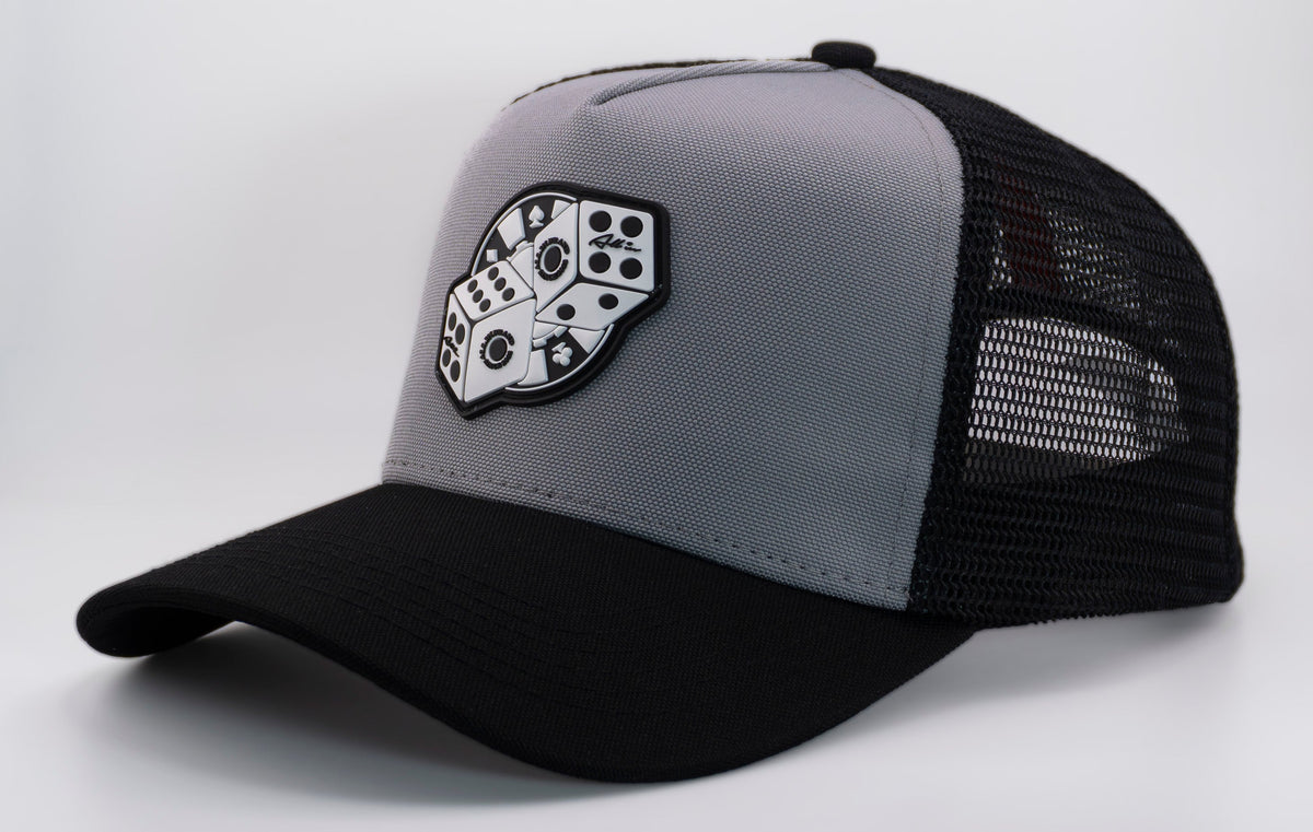 Grey Craps Trucker