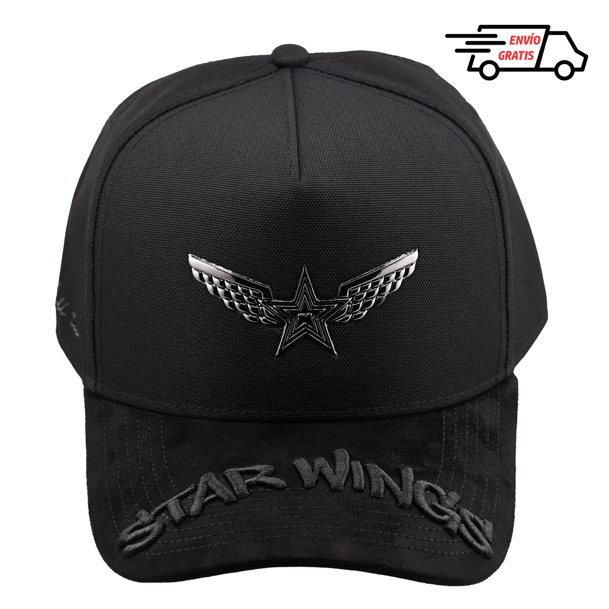 Star Wings Black Snapback