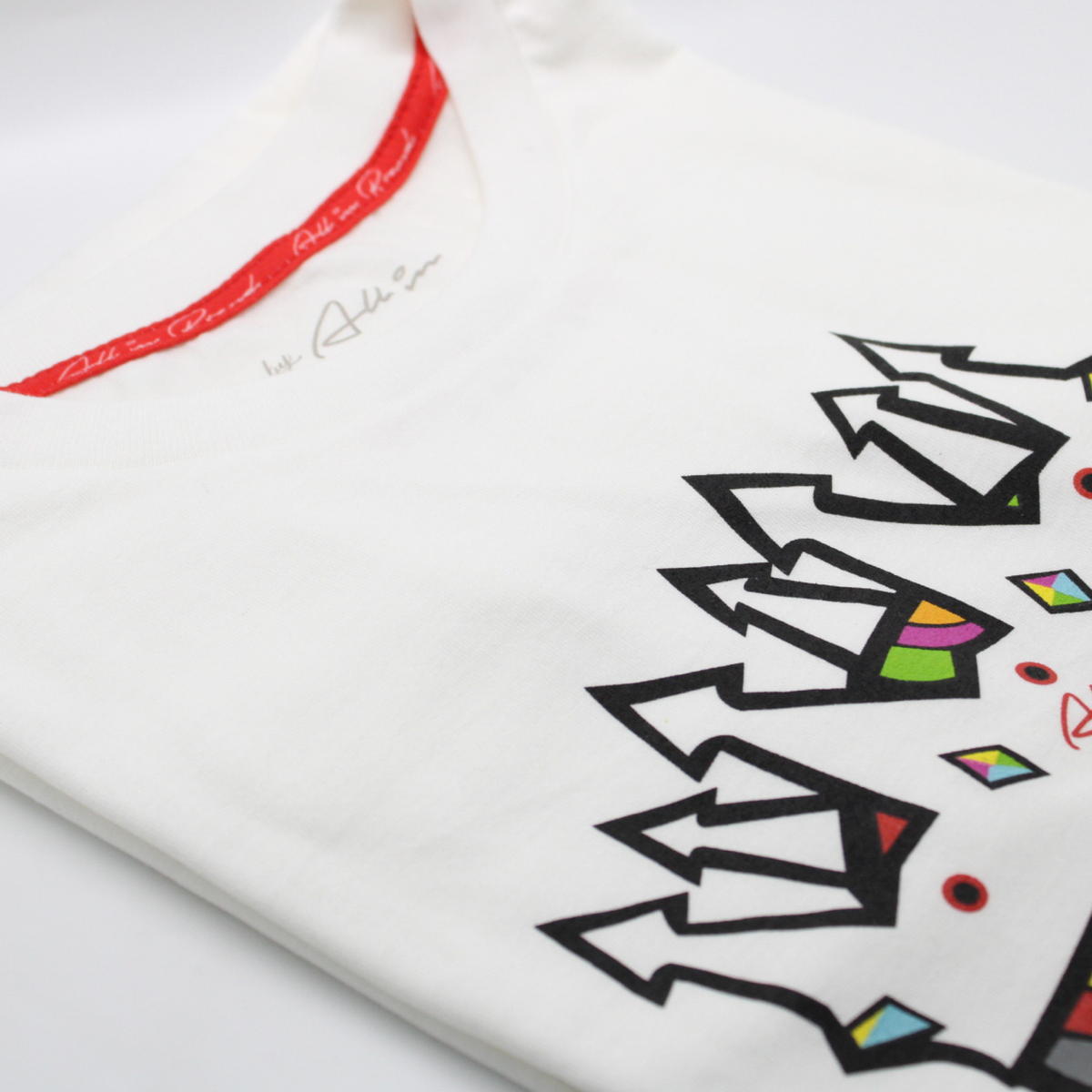 Playera King Maya Colors Blanca